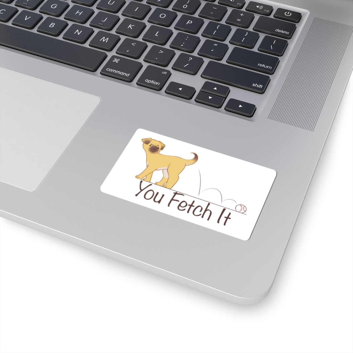 You Fetch It - Yellow Lab Sticker