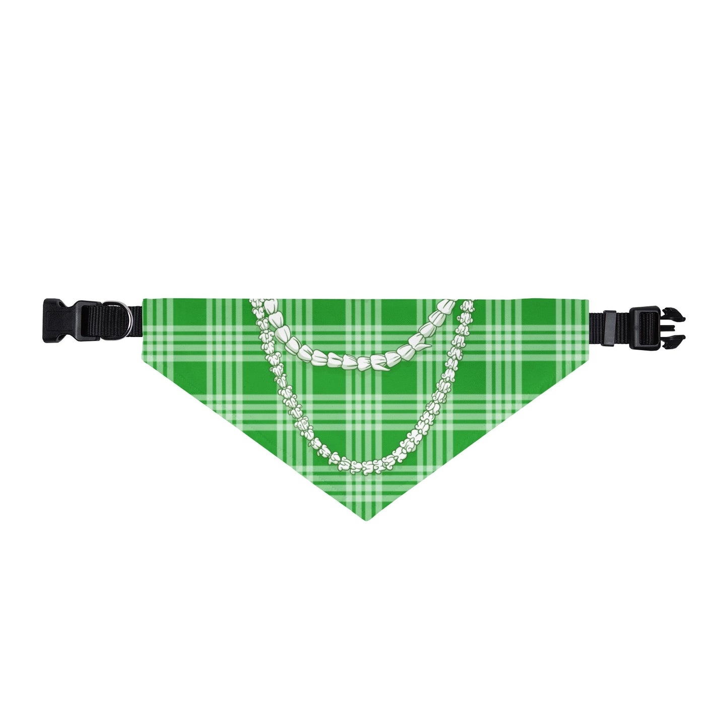 Palaka Bandana - Green Crown Flower