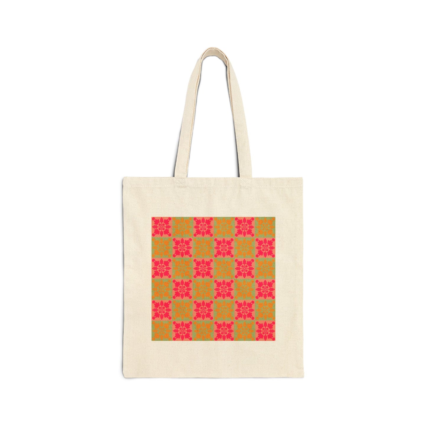 Heart and Fern Doggy Tote Bag