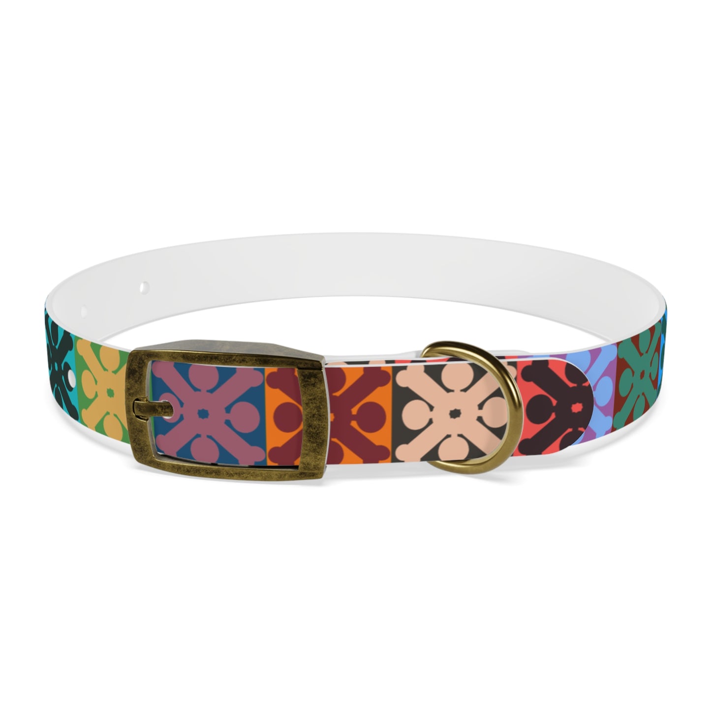 Hawaiian Quilt Inspired Dog Collar