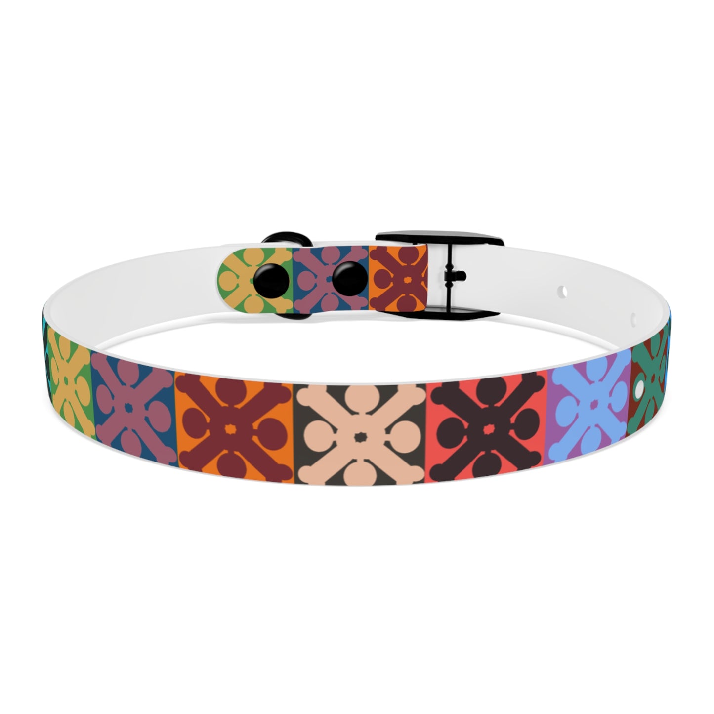 Hawaiian Quilt Inspired Dog Collar