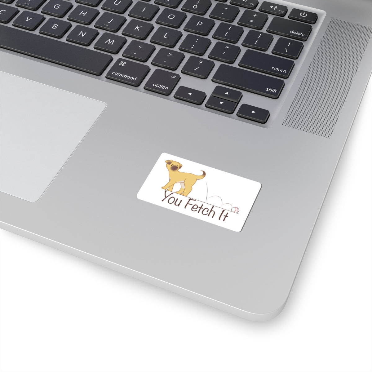 You Fetch It - Yellow Lab Sticker