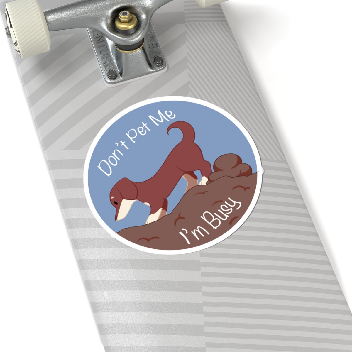 Don't Pet Me I'm Busy - Daschund / Weenie Sticker