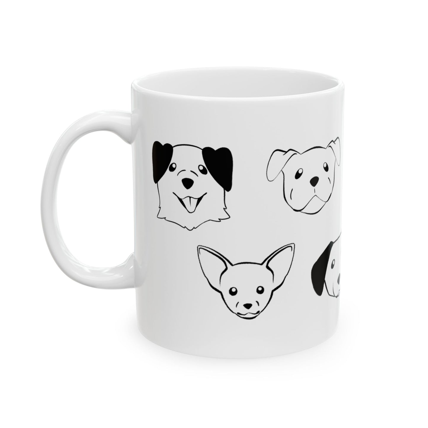 Dog Faces - Dog Mug