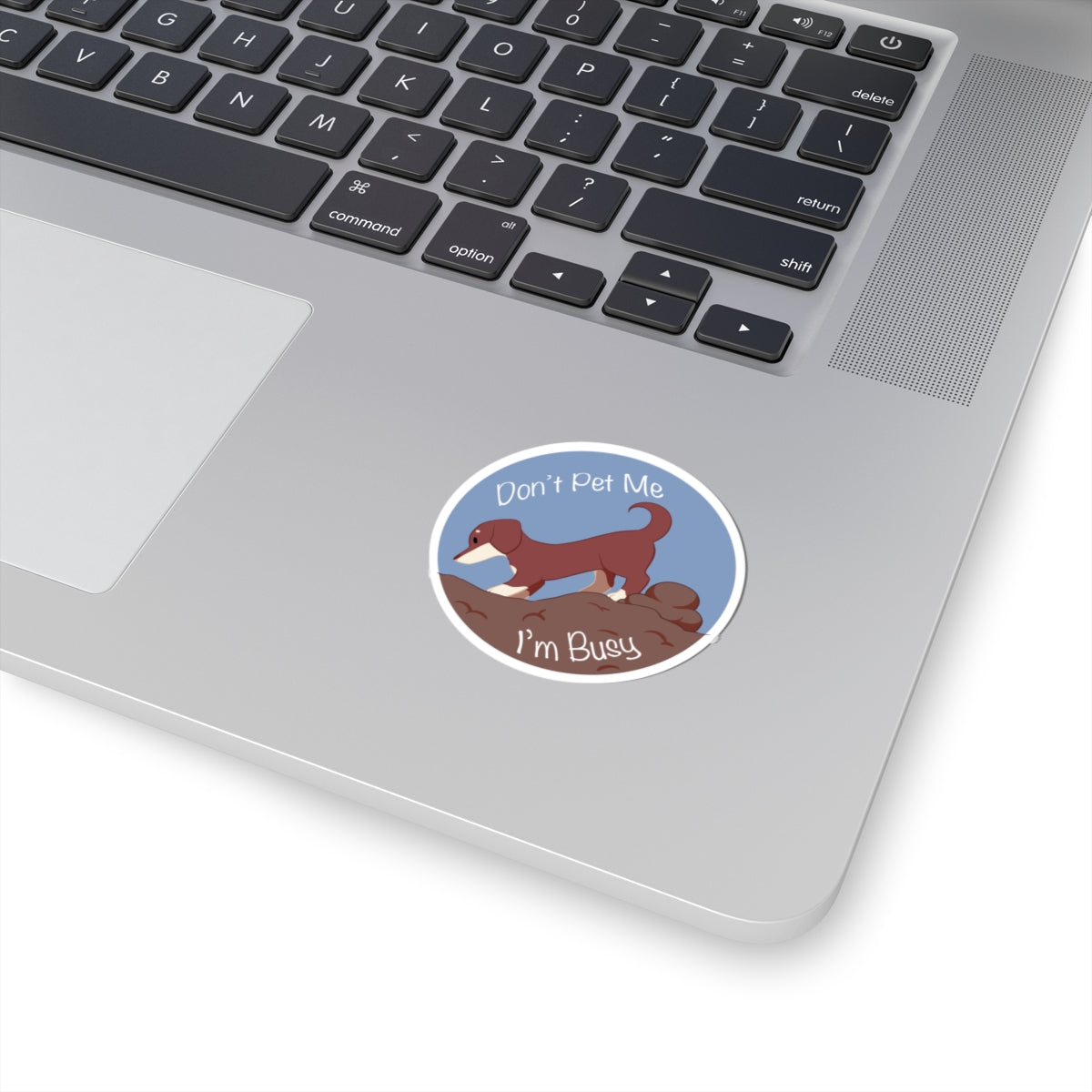 Don't Pet Me I'm Busy - Daschund / Weenie Sticker