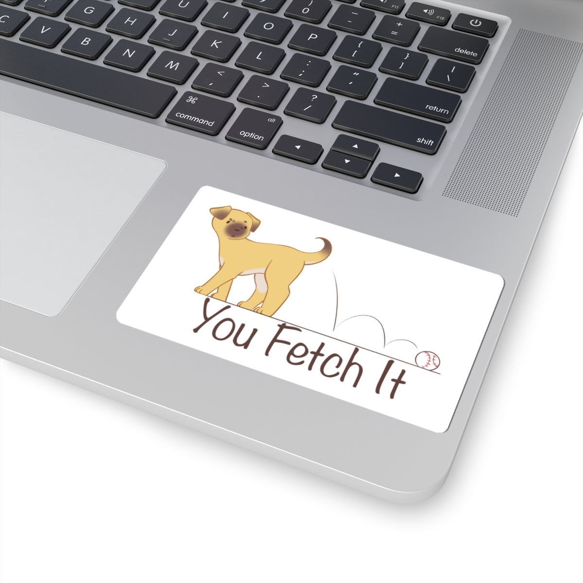 You Fetch It - Yellow Lab Sticker