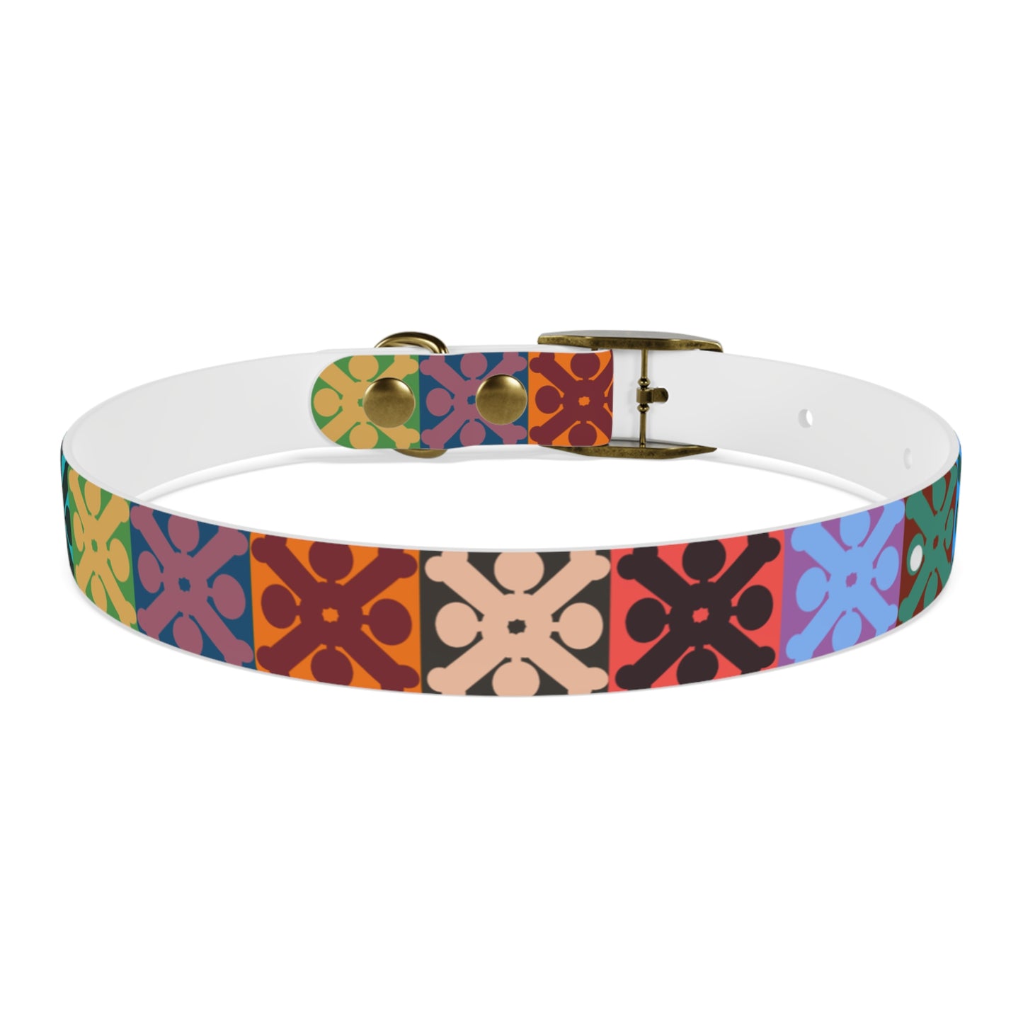 Hawaiian Quilt Inspired Dog Collar