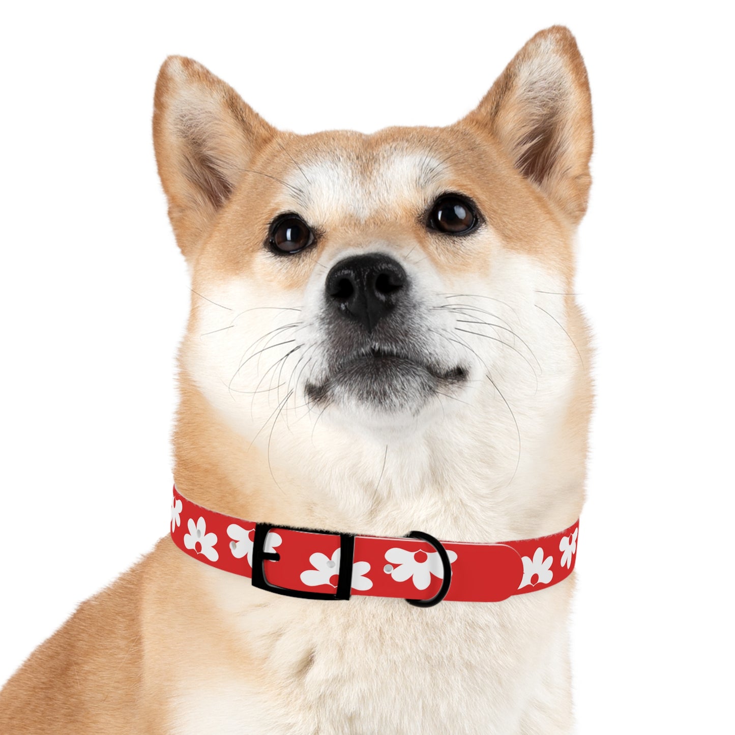 Naupaka Dog Collar - Red