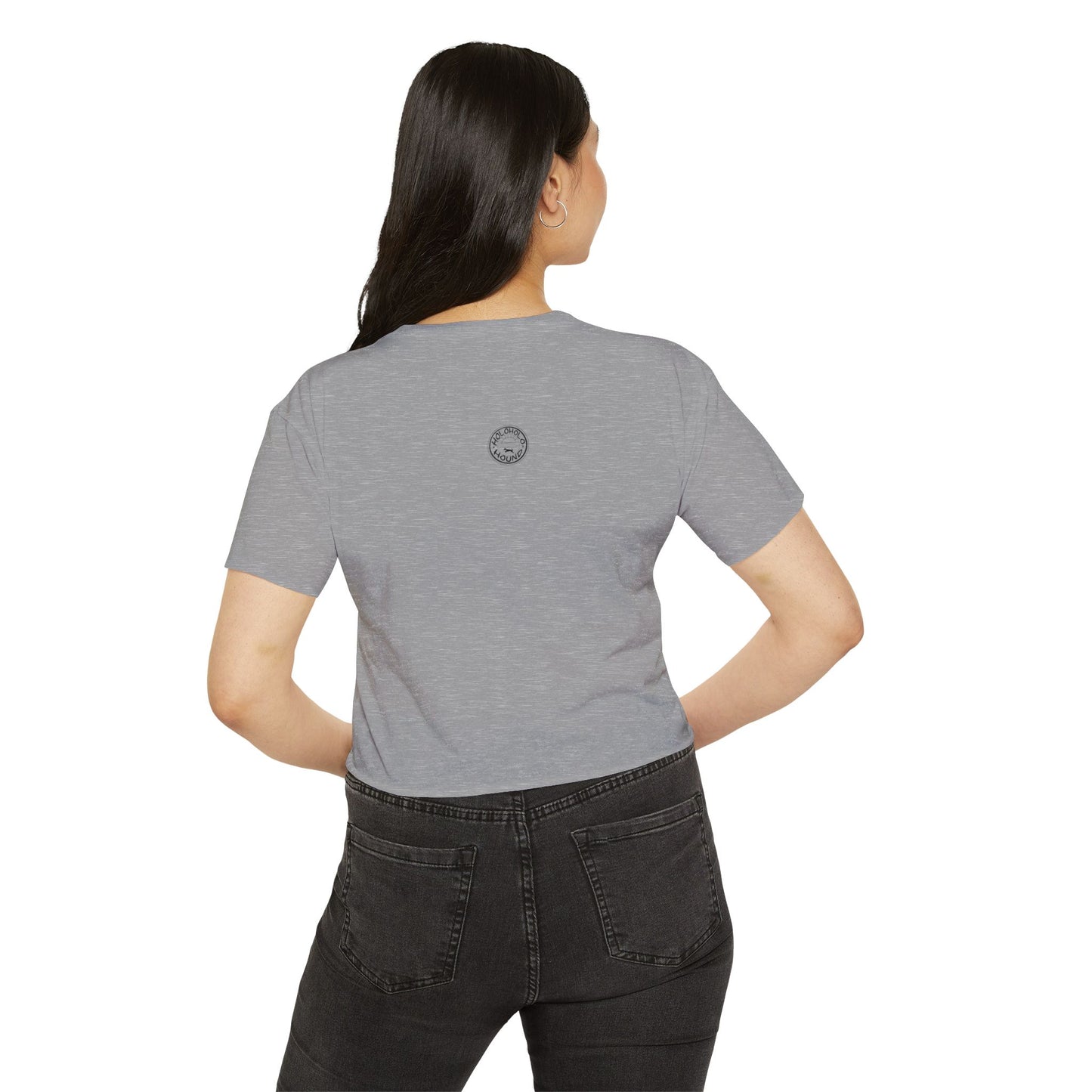 He ʻĪlio Nāna i Mālama – A Dog That Takes Care of Things – Hawaiian Dog Crop Top