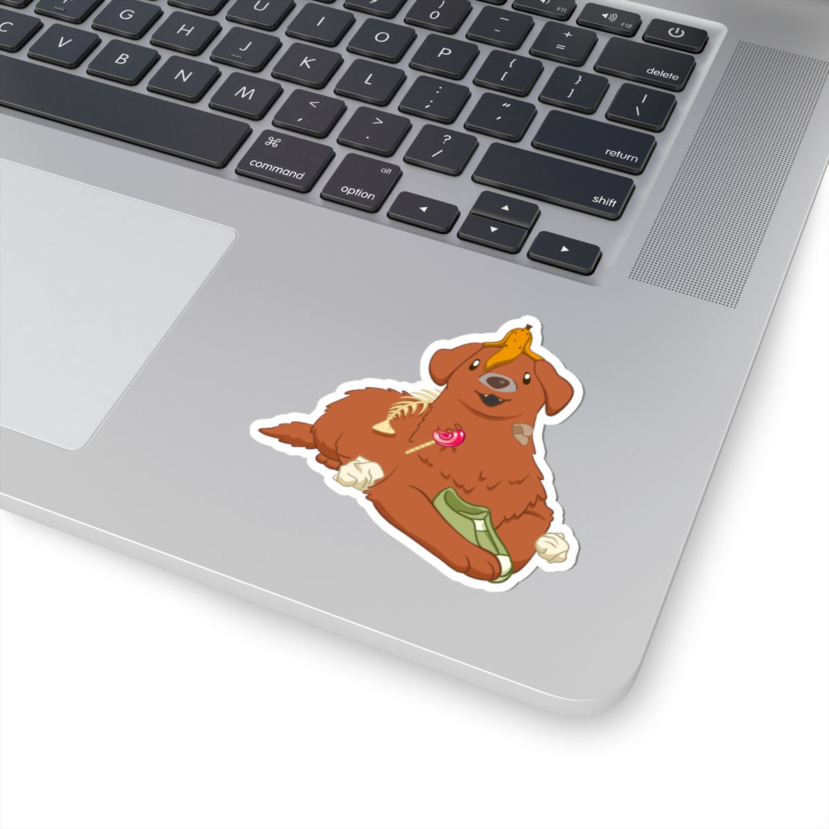 No Regrets – Trash Raider Senior Dog Sticker