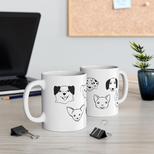Dog Faces - Dog Mug