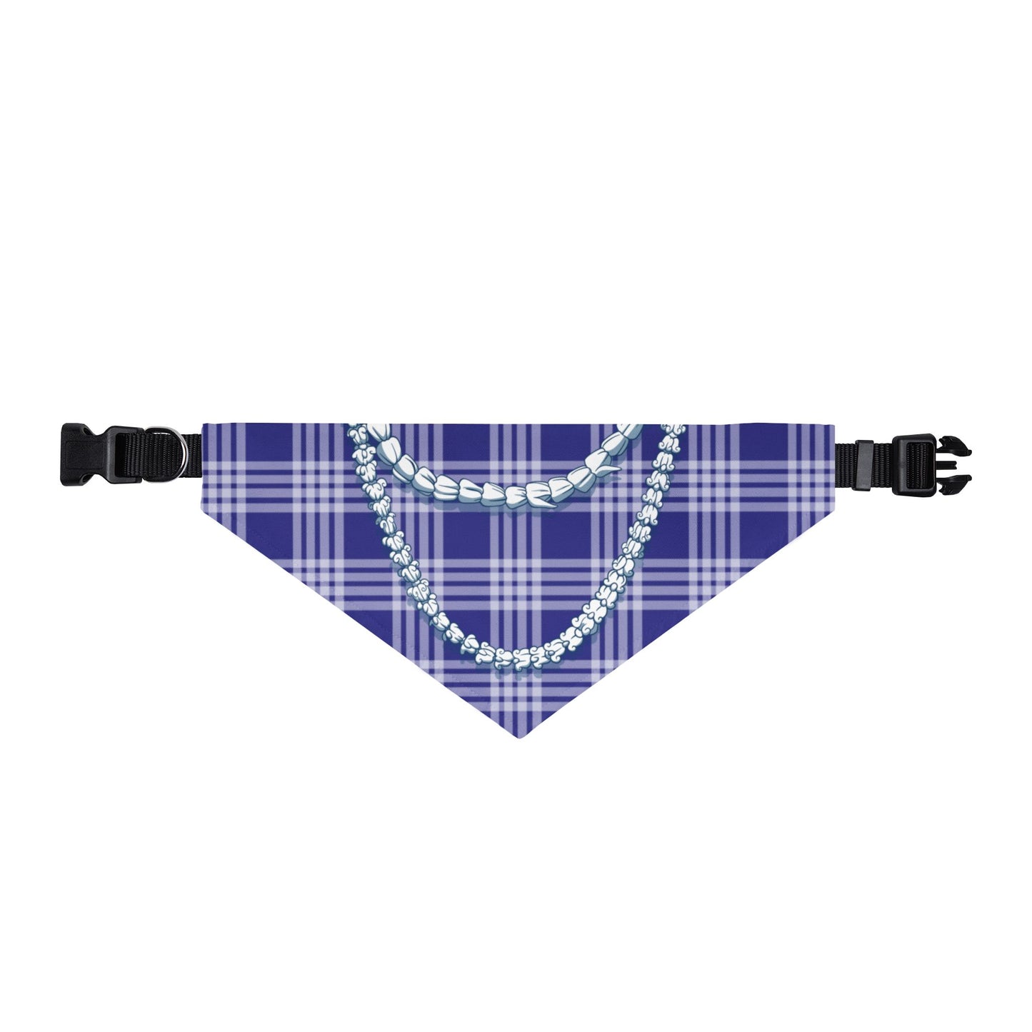 Palaka Bandana - Blue Crown Flower