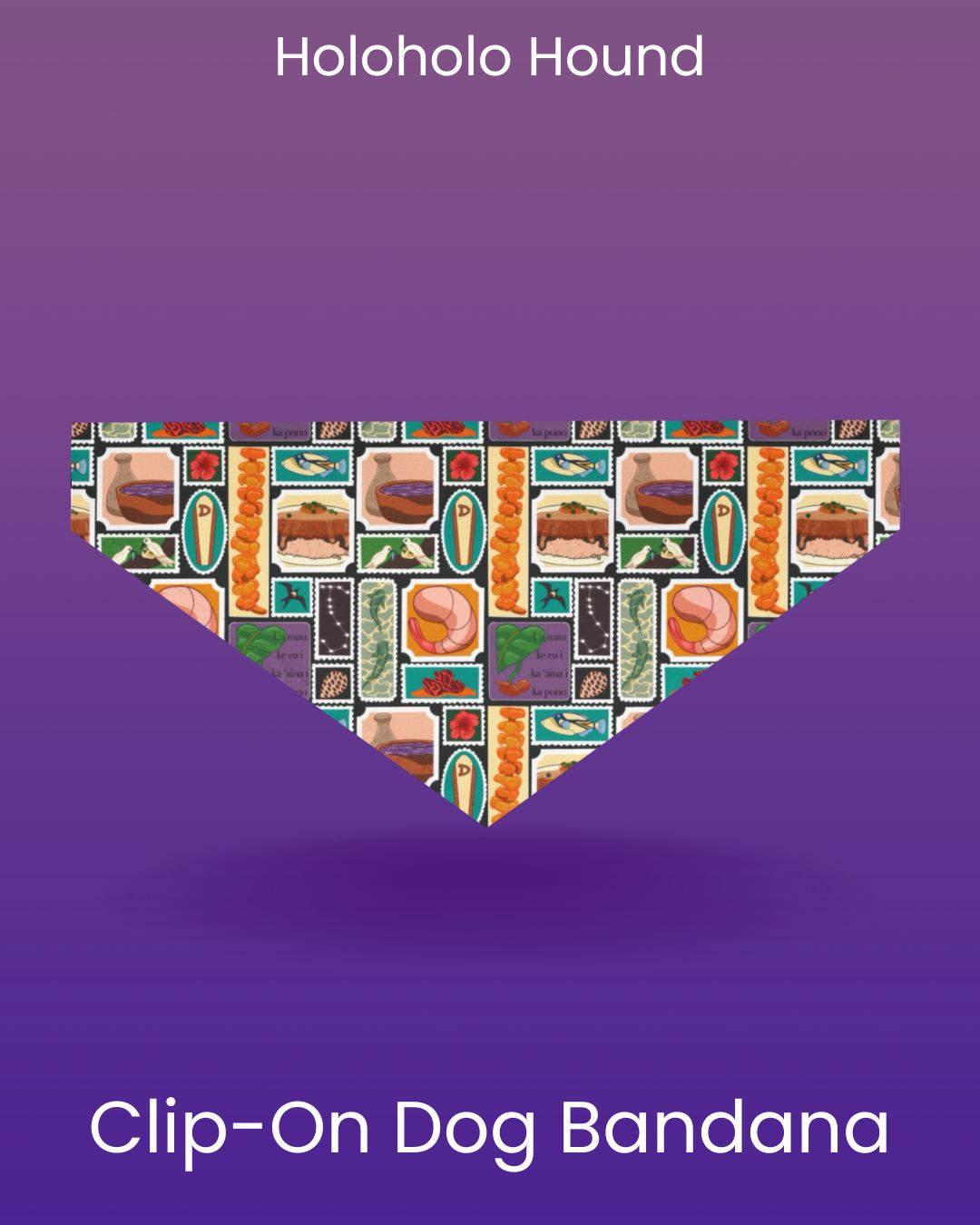Stamp Bandana - Local Flavors