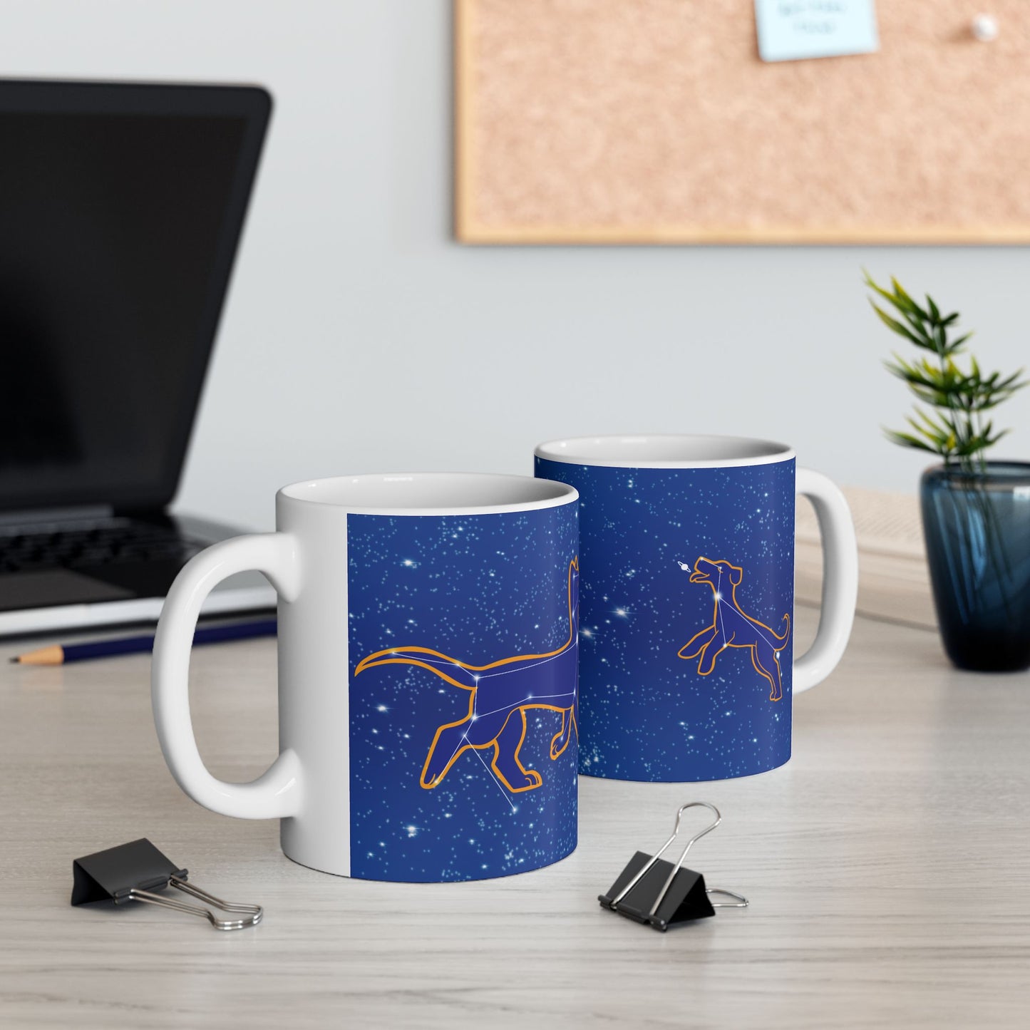 Celestial Companions – Canis Major & Canis Minor Mug (11oz / 15oz)