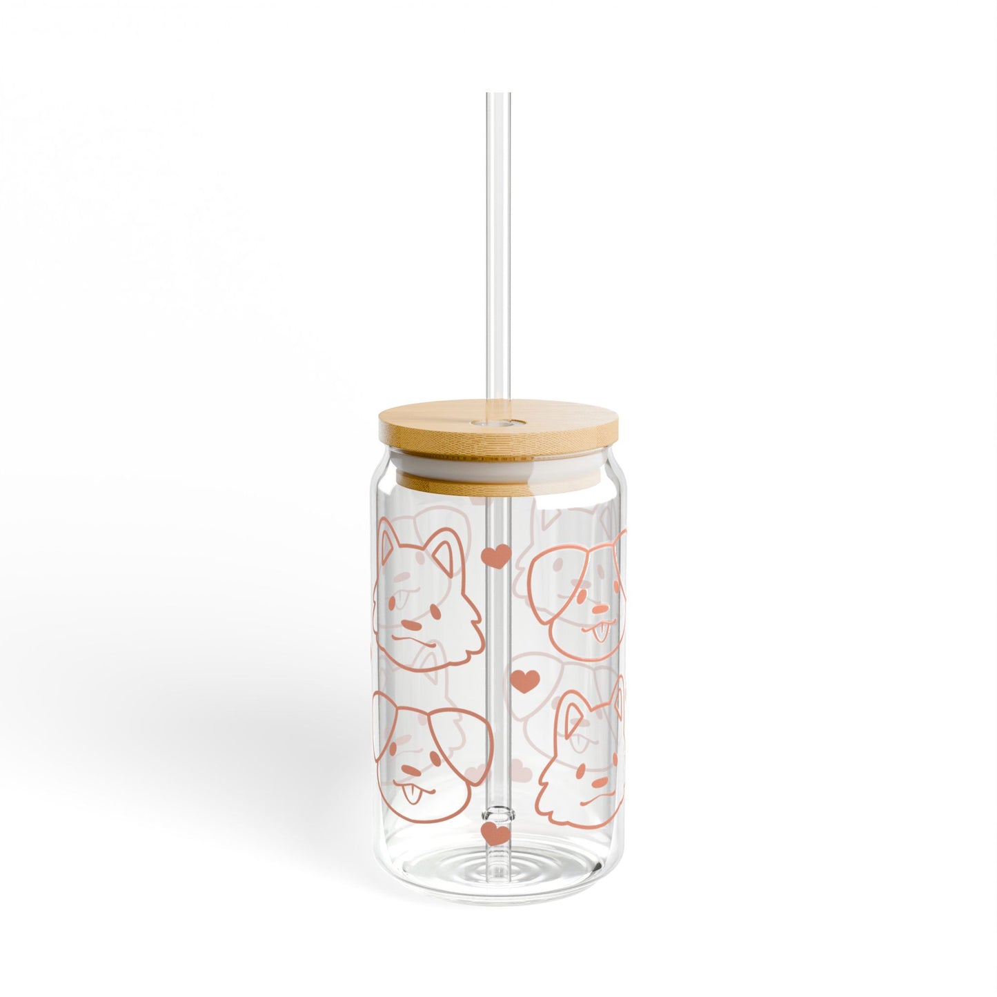 Floppy and Pointy Dog Ear - Sipper Glass