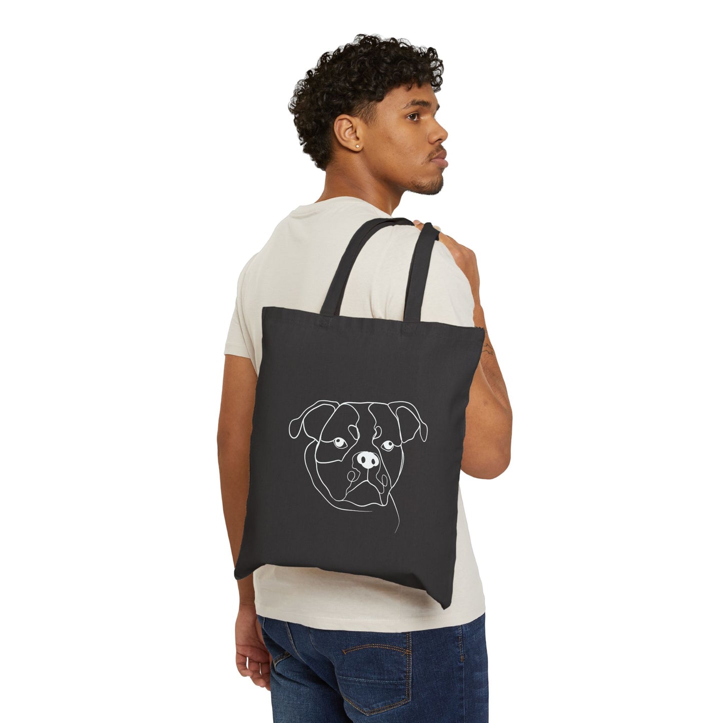Custom One-Line Pet Tote