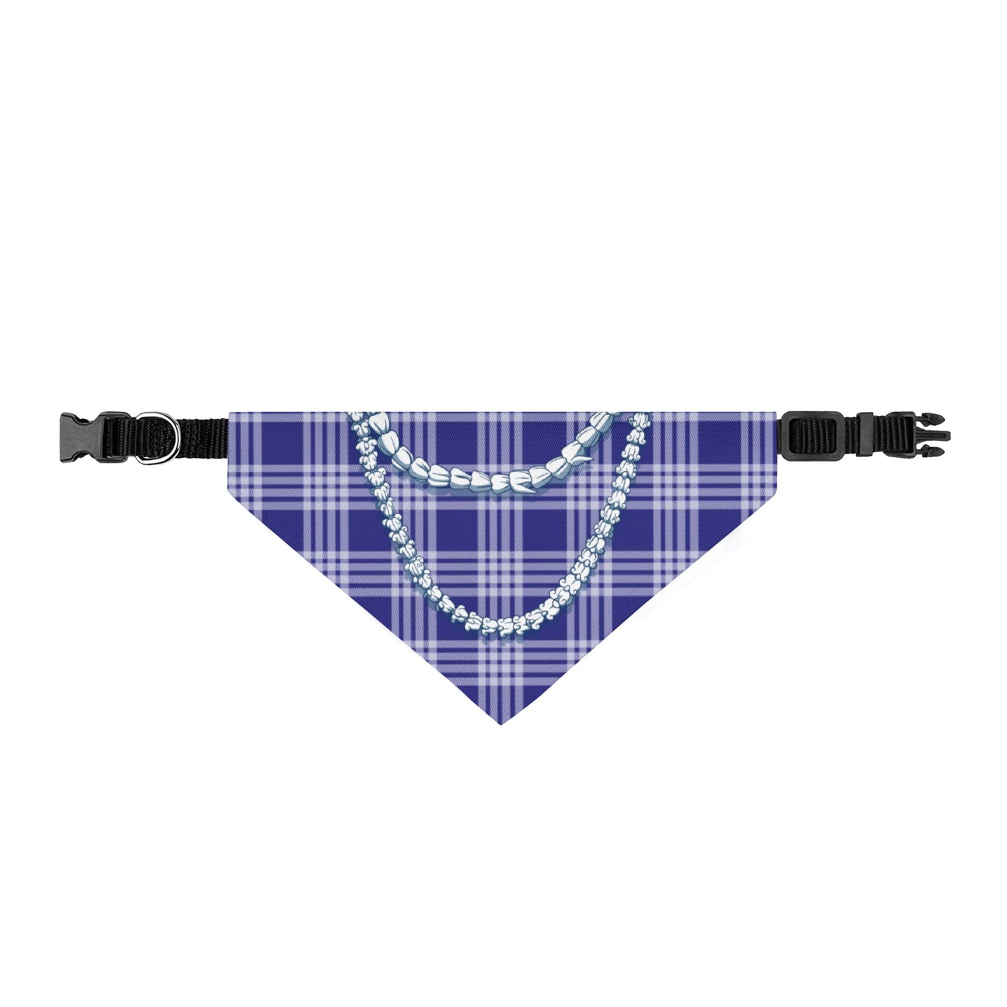 Palaka Bandana - Blue Crown Flower
