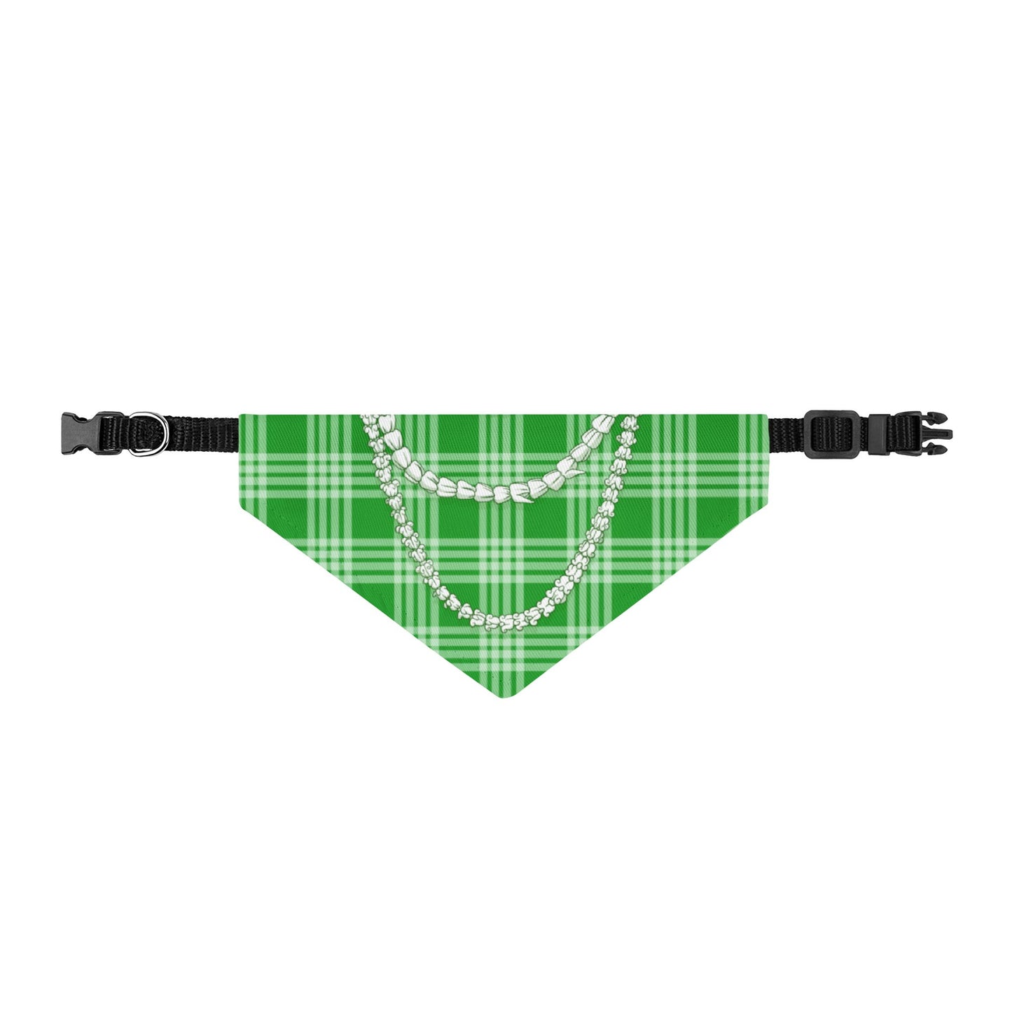 Palaka Bandana - Green Crown Flower