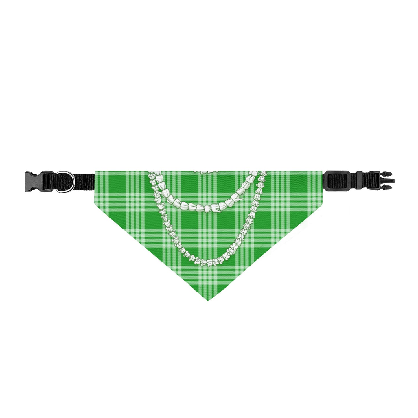 Palaka Bandana - Green Crown Flower