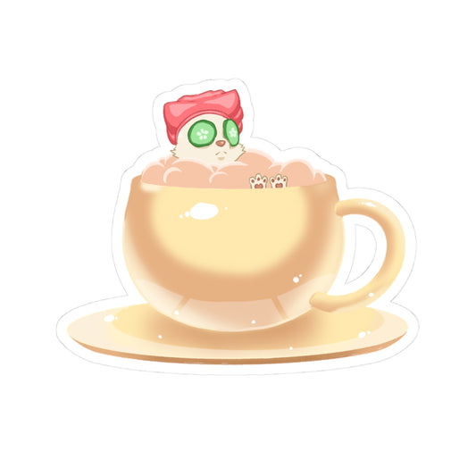 Tiny Diva - Chihuahua Teacup Spa Sticker
