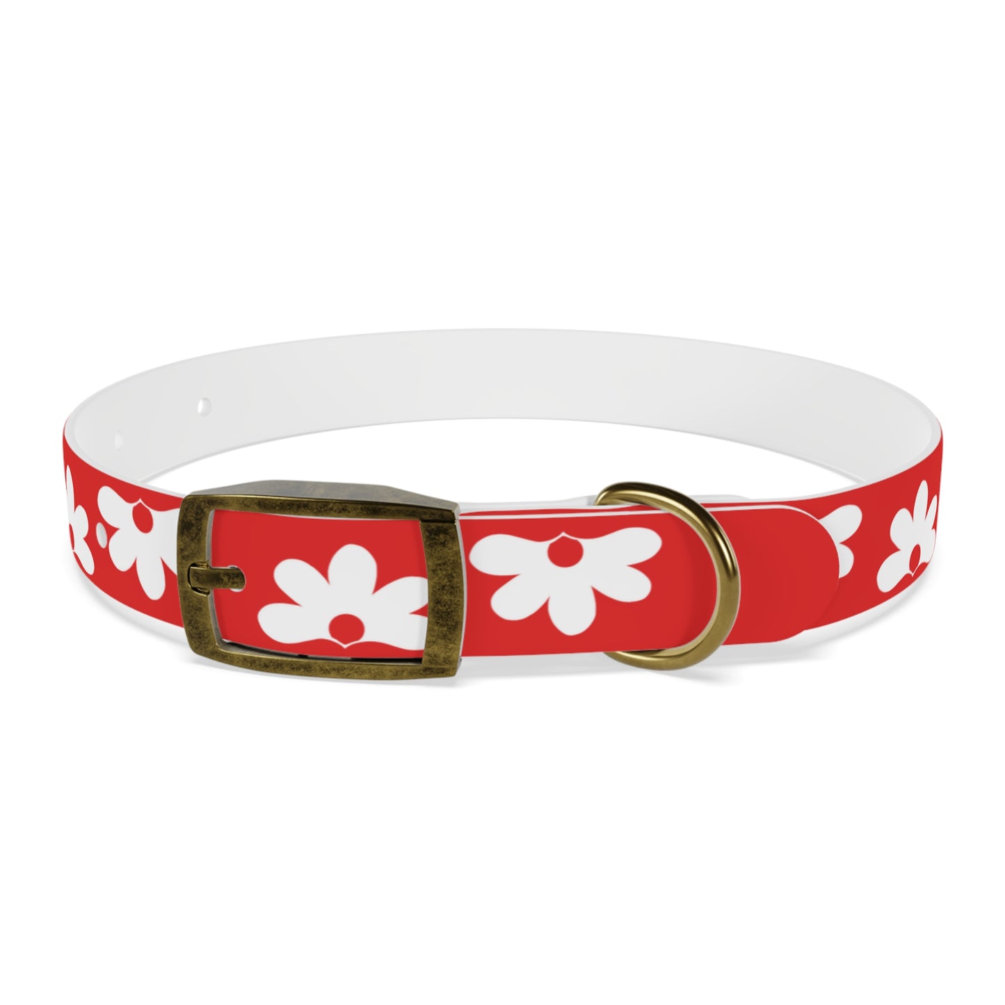 Naupaka Dog Collar - Red