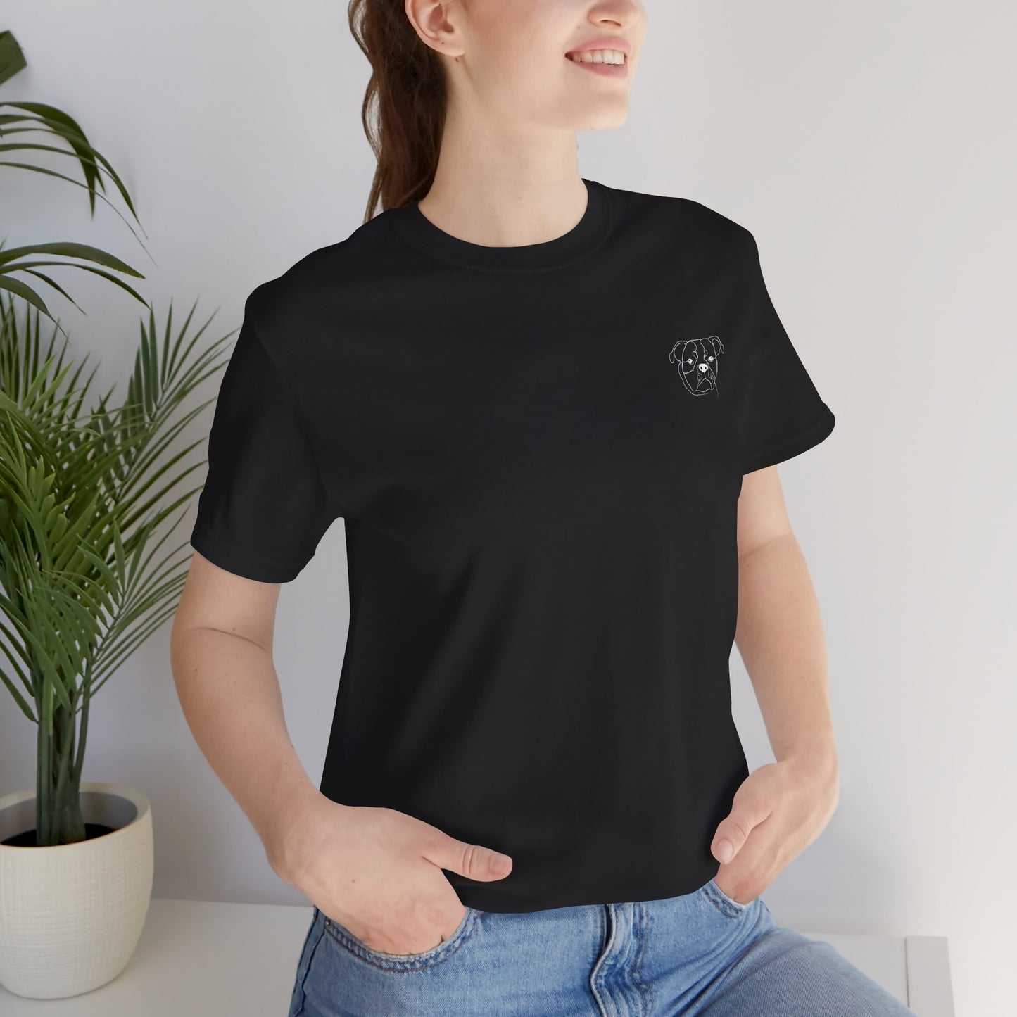 Custom One-Line Pet Tee