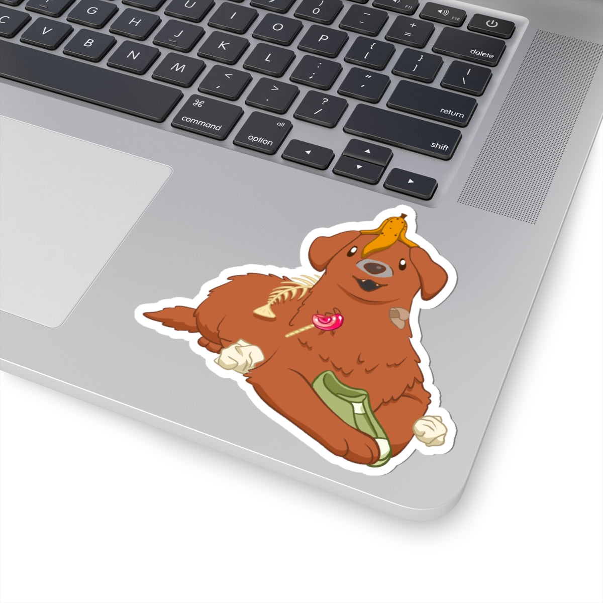 No Regrets – Trash Raider Senior Dog Sticker