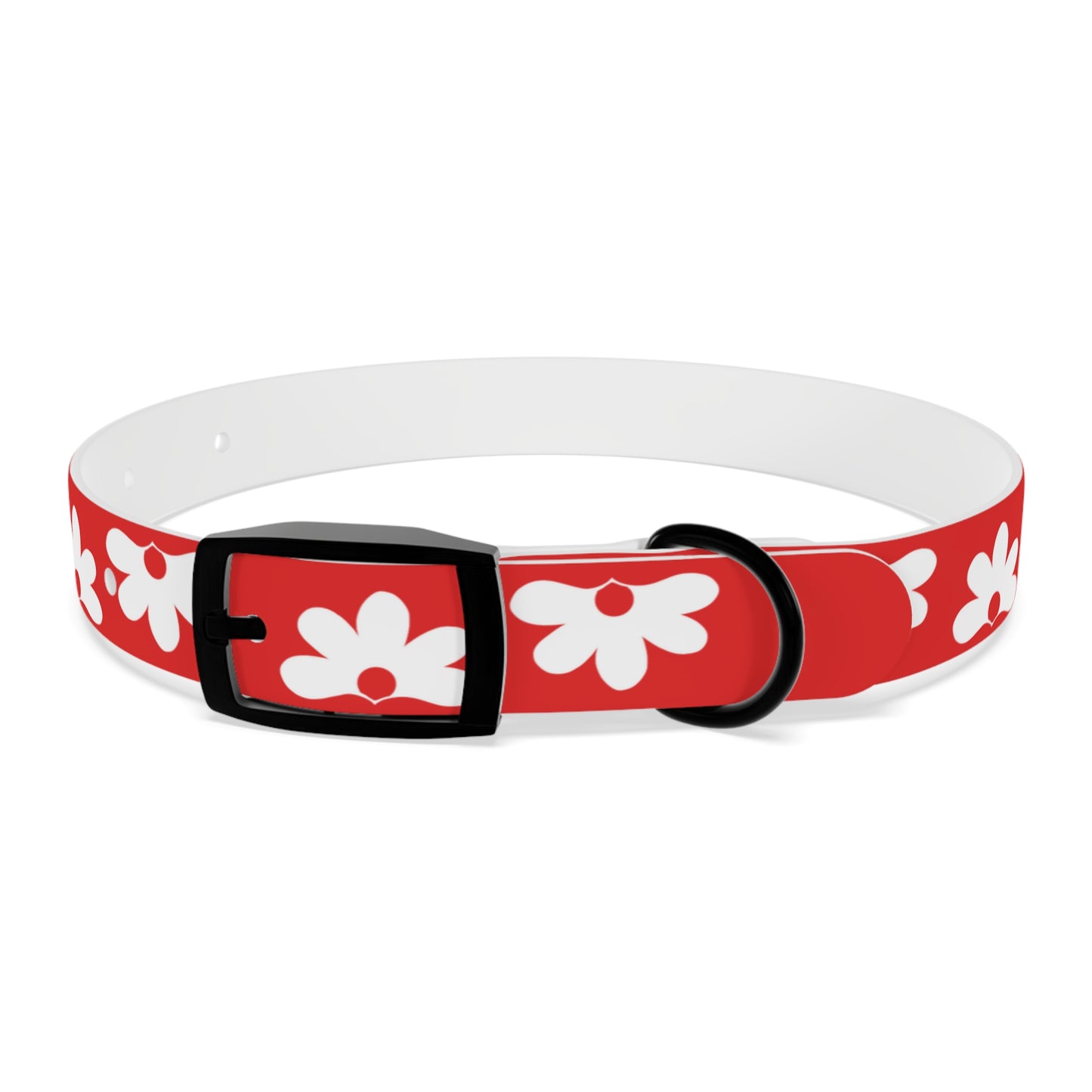 Naupaka Dog Collar - Red
